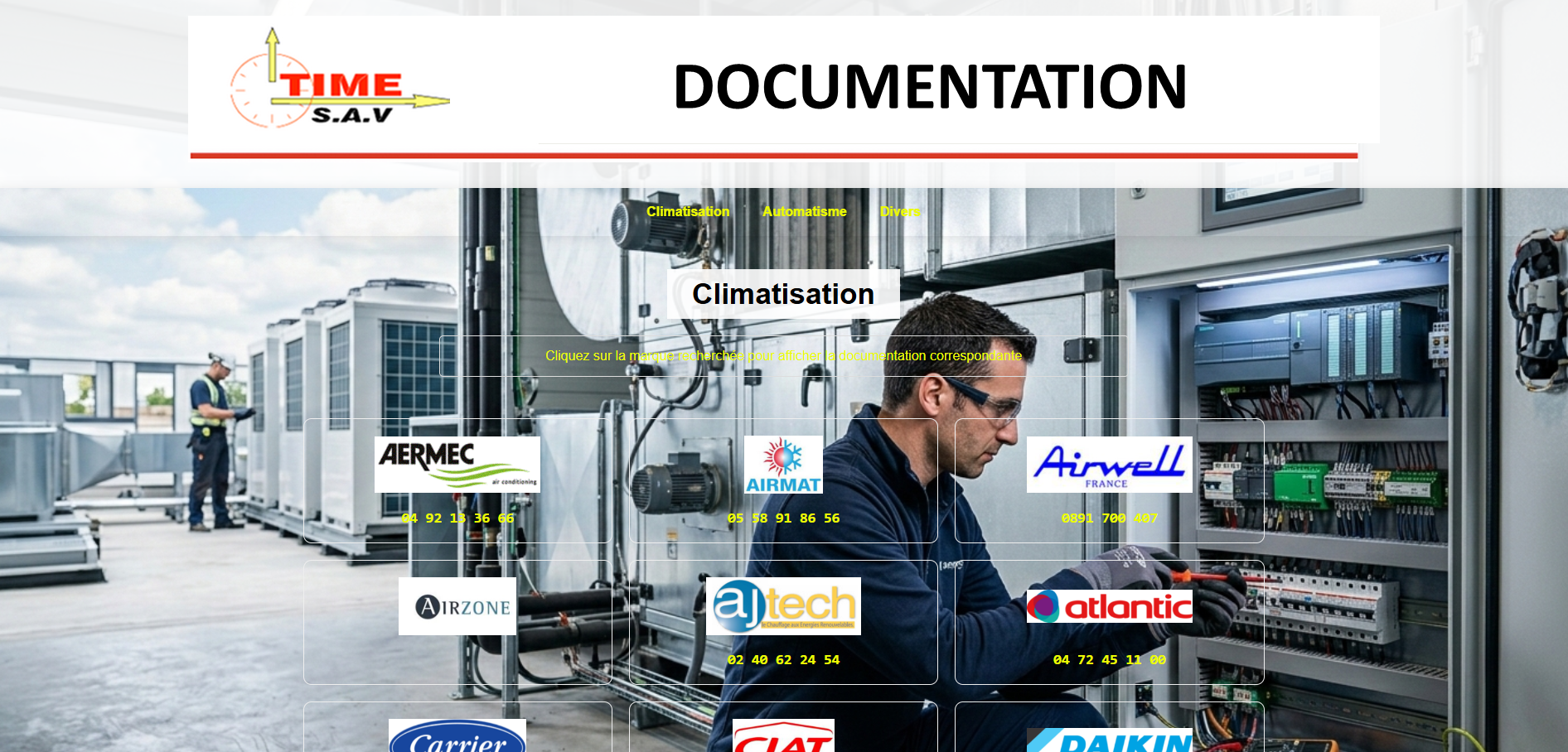 Documentation technique Time SAV